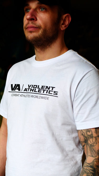 Combat Athletes Worldwide Shirt Weiß